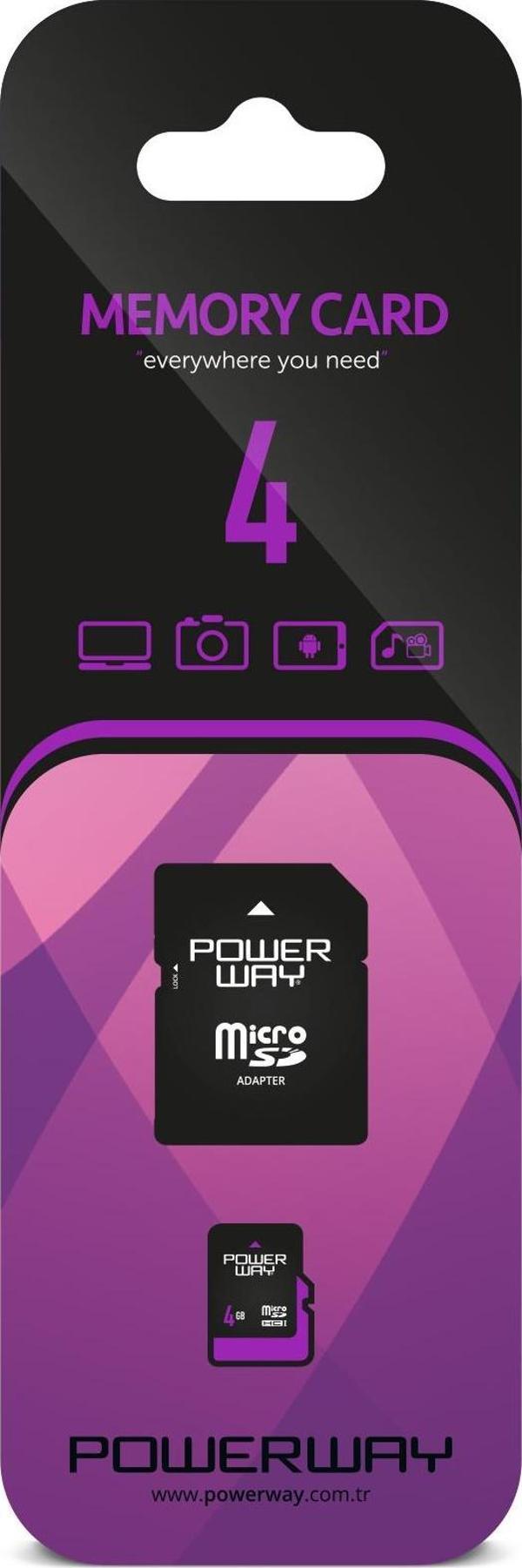 4 GB Micro SD Hafıza Kartı Adaptör Dahil - Image 1