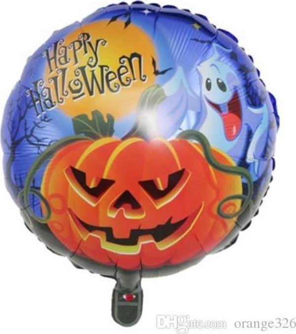 Parti Malzemeleri Happy Halloween Folyo Balon 18 inç - Image 1