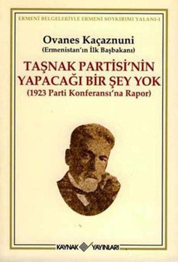 Taşnak Partisinin Yapacağı Bir Şey Yok - Kaynak Yayınları - Image 1