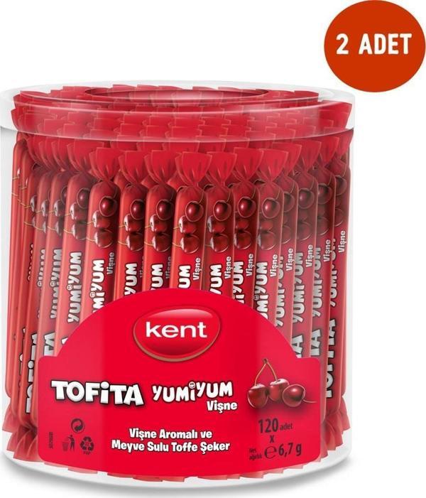 Tofita Yumiyum Vişne 120'li Kavanoz - 2 ADET - Image 1