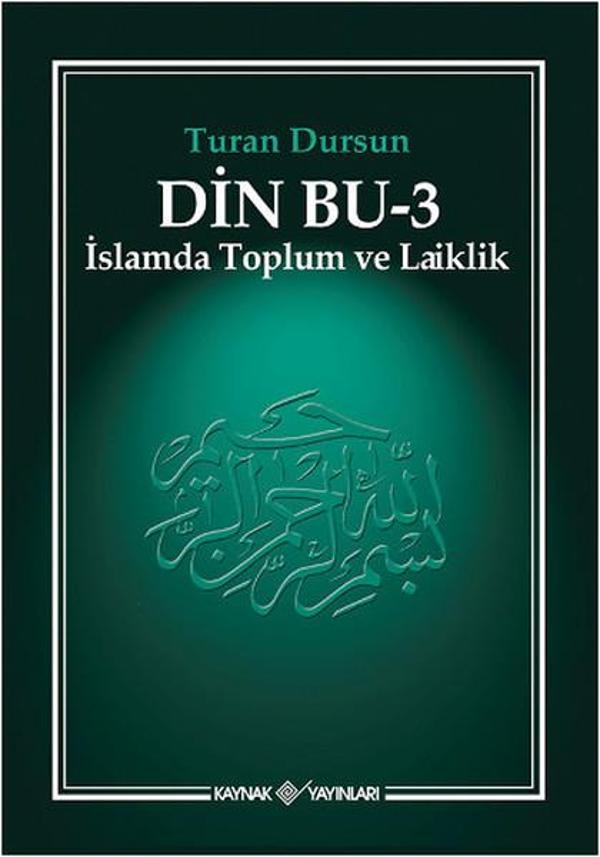 Din Bu-3 ( İslamda Toplum ve Laiklik) - Kaynak Yayınları - Image 1