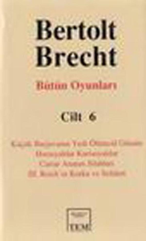 Berthold Brecht-Bütün Oyunları 6 - Mitos Boyut Yayınları - Image 1