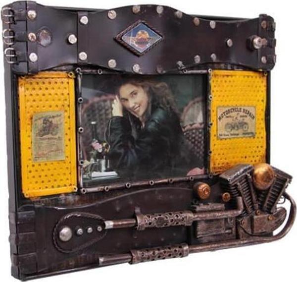 Dekoratif Metal Çerçeve Vintage Dekoratif Ev Ofis Hediyelik - Image 1