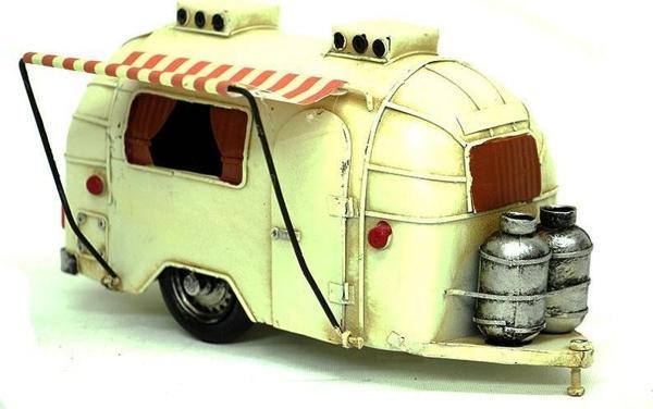 Dekoratif Metal Karavan Tenteli Vintage Biblo Hediyelik - Image 1