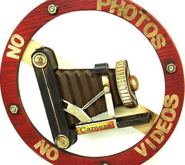 Dekoratif Metal No Photo Tabela Vintage Hediyelik - Image 1