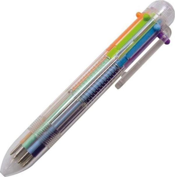 Magic Rainbow 6 Renki Tükenmez Kalem Six0001 - Image 1