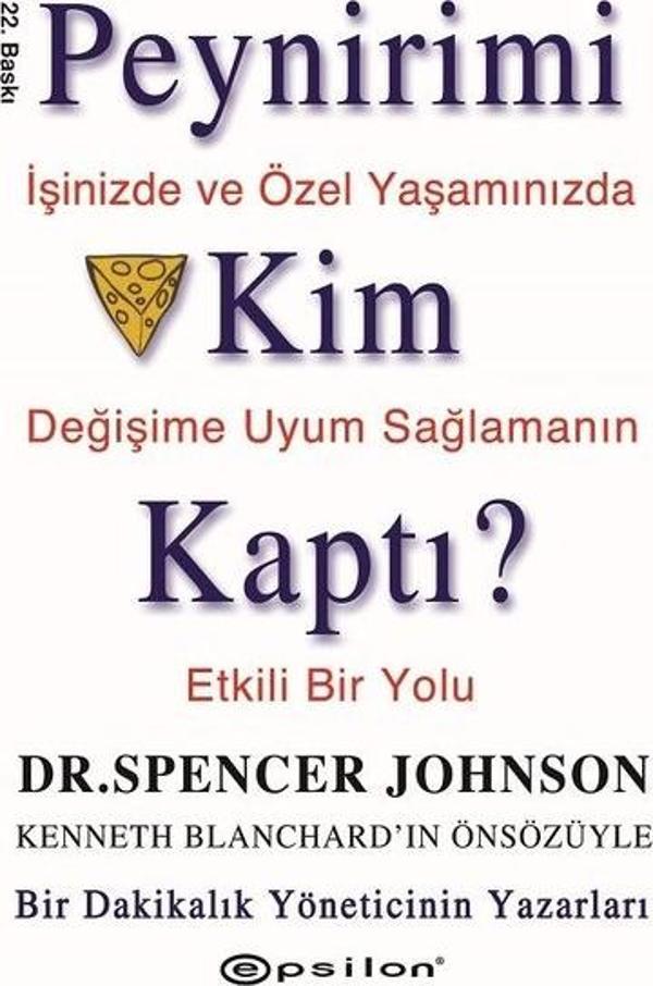 Peynirimi Kim Kaptı - Epsilon Yayınevi - Image 1