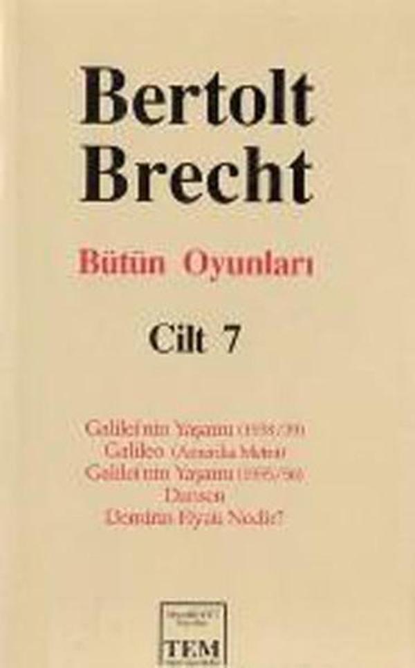 Berthold Brecht-Bütün Oyunları 7 - Mitos Boyut Yayınları - Image 1