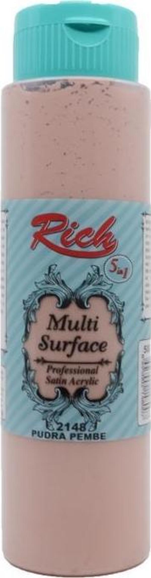 Rich Multı Surface Akrilik Boya Pudra Pembe 500 cc - Image 1