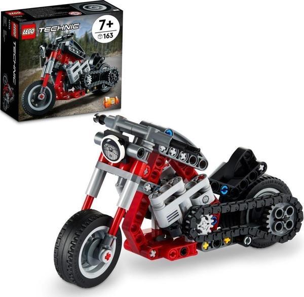 Lego ® Technic Motosiklet 42132 – 7 Yaş Ve Üzeri Çocuklar İçin Koleksiyonluk Yapım Seti (160 Parça) - Image 1