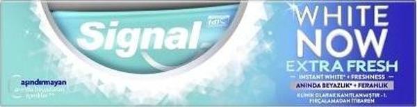 Signal Diş Macunu White Now Extra Fresh 75 ml. - Image 1