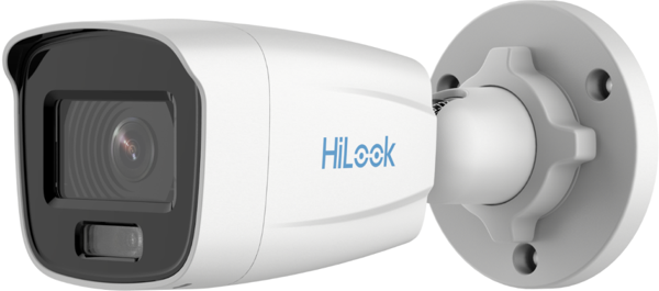 HILOOK IPC-B129H, 2Mpix, 4mm Lens, H265+, 30Mt Gece Görüşü, Color Vu Lite, PoE, Bullet, IP Kamera - Image 1