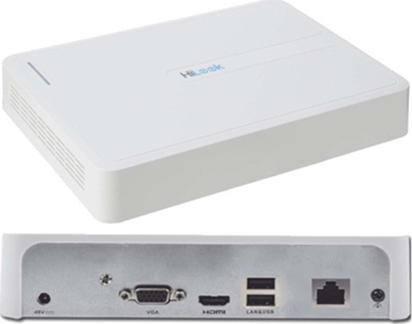 HILOOK NVR-108H-D, 8Kanal, 4Mpix, H265+, 1 HDD Desteği, 1080P Kayıt, 60Mbps Bant Genişliği, NVR - Image 1