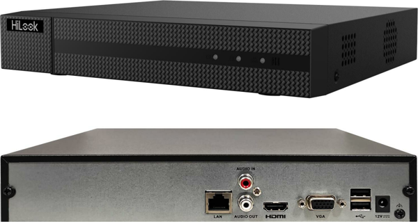 HILOOK NVR-116MH-C, 16Kanal, 8Mpix, H265+, 1 HDD Desteği, 1080P Kayıt, 160Mbps Bant Genişliği, NVR - Image 1