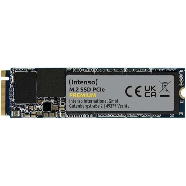 INTENSO 3835440, 250GB, 2100-1100Mb/s, Gen3, NVMe PCIe M.2, Premium, 3D NAND, SSD - Image 1