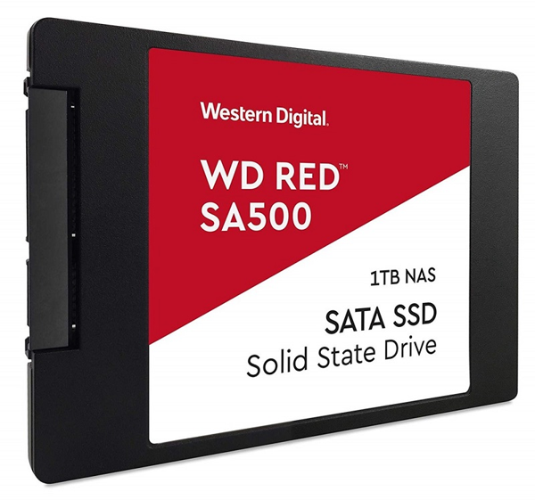 WD Red SA500, WDS100T1R0A, 1TB, 560/530, SERVER ve NAS için Enterprise, 2,5&quot; SATA, SSD - Image 1