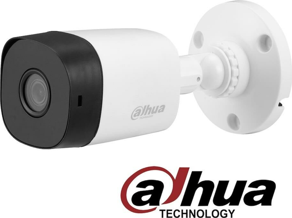 DAHUA HAC-B1A21P-A 2Mpix 20 Mt Gece Gör. 3,6mm Lens, Dahili Mikrofon,  Bullet Kamera - Image 1