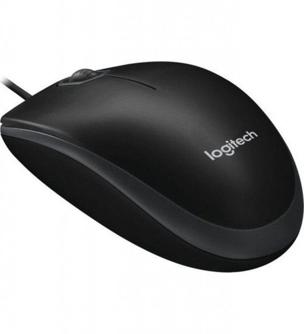 LOGITECH 910-003357, B100 Siyah, USB Kablolu, 1000dpi, Optik, 3 Tuşlu, Mouse - Image 1