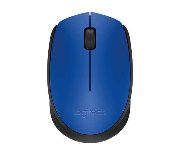 LOGITECH 910-004640, M171 Mavi, USB Nano 2,4G Kablosuz, 1000dpi, Optik, 3 Tuşlu, 12ay Pil Ömrü, Mouse - Image 1