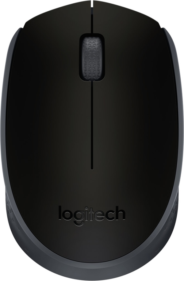 LOGITECH 910-004642, M170 Siyah, USB Nano 2,4G Kablosuz, 1000dpi, Optik, 3 Tuşlu, 12ay Pil Ömrü, Mouse - Image 1