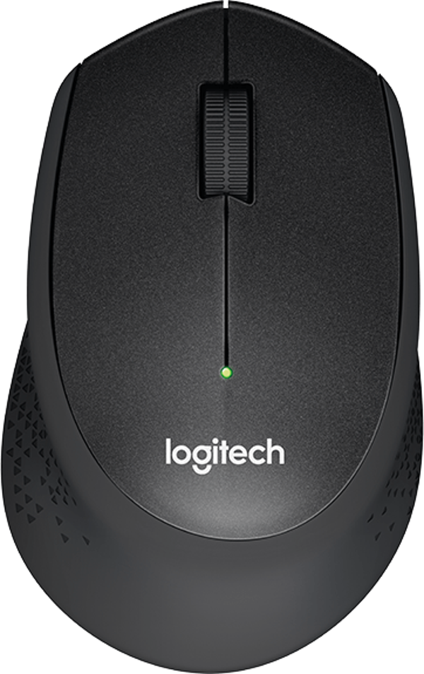 LOGITECH 910-004909, M330 Siyah, USB Nano 2,4G Kablosuz, 1000dpi, Optik, 3 Tuşlu, 24ay Pil Ömrü, Sessiz Mouse - Image 1