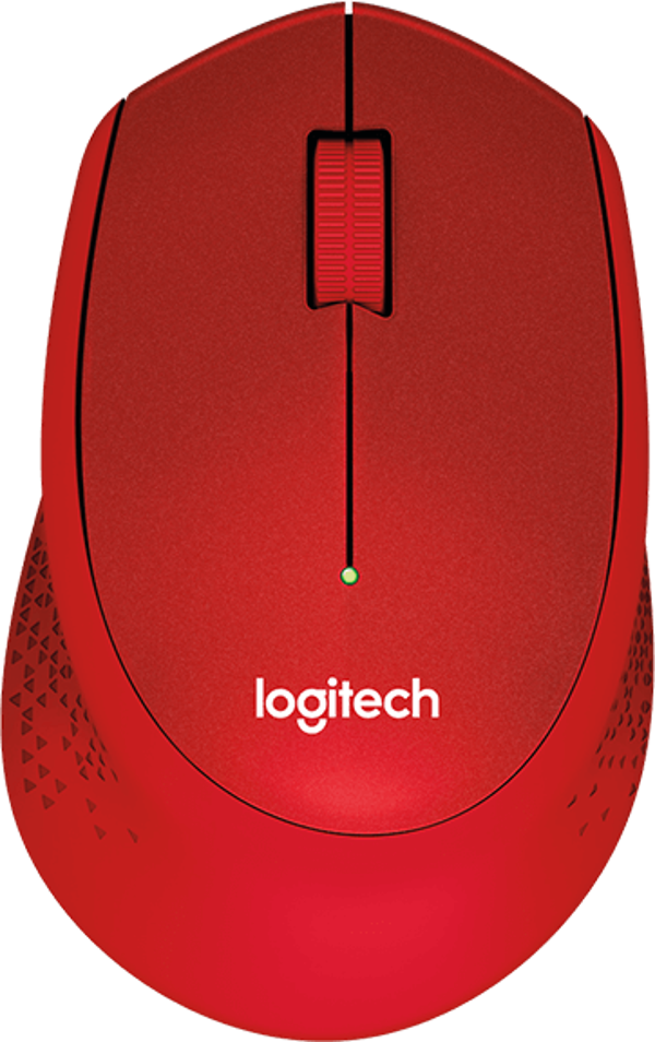 LOGITECH 910-004911, M330 Kırmızı, USB Nano 2,4G Kablosuz, 1000dpi, Optik, 3 Tuşlu, 24ay Pil Ömrü, Sessiz Mouse - Image 1