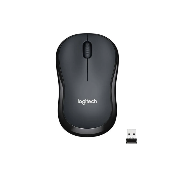 LOGITECH 910-006510, M221 Siyah, USB Nano 2,4G Kablosuz, 1000dpi, Optik, 3 Tuşlu, 18ay Pil Ömrü, Sessiz Mouse - Image 1