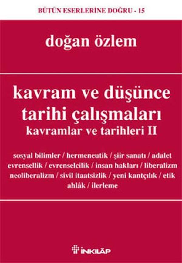 Kavram ve Düşünce Tarihi Çalışmaları 2 - İnkılap Kitabevi Yayınevi - Image 1