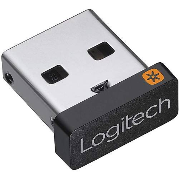 LOGITECH USB UNIFYING RECEIVER, 910-005931, USB Kablosuz Alıcı, 6 Cihaz için Tek Alıcı - Image 1