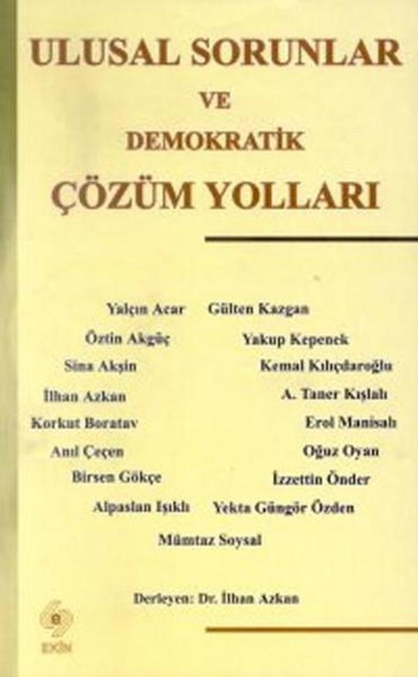 Ulusal Sorunlar ve Demokratik Çözüm Yolları - Ekin Basım Yayın - Image 1