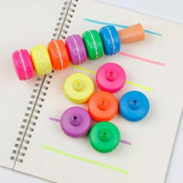 Fosforlu Macaron 6'lı Set - Image 1
