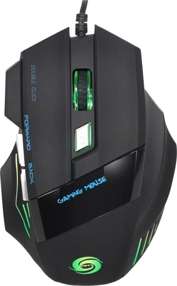 Azemax M6 RGB Makro Pro Gaming Mouse 3200Dpi 6 Düğmeli Oyuncu Mouse - Image 1