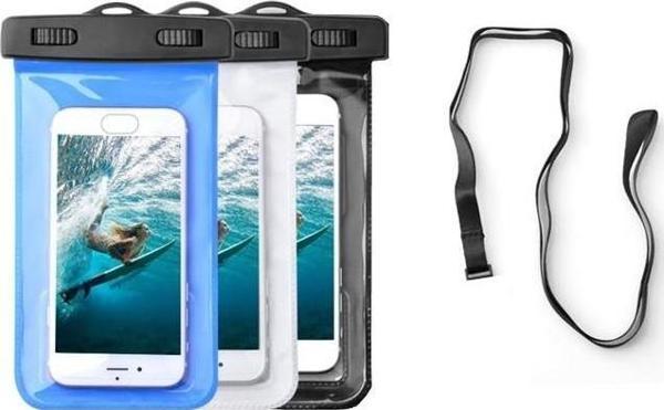 Su Geçirmez iPhone Samsung Telefon Kılıfı Kaliteli-Pembe - Image 1