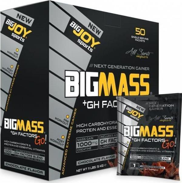 BigJoy BigMass Go GH 50 servis 5000g/Çikolata - Image 1
