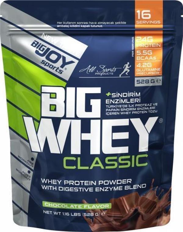 BigJoy Bigwhey Doypack 16 servis 528gr/Çikolata - Image 1