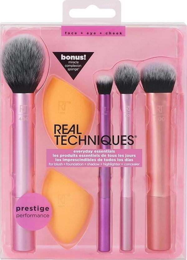 Real Techniques RT-1997 Everyday Essentials Makyaj Fırça Seti - Image 1