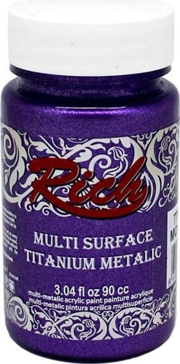 Rich Multi Titanyum Metalik Boya Mor 90cc - Image 1