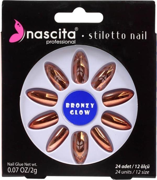 Nascita Stiletto Takma Tırnak Metallic - Image 1