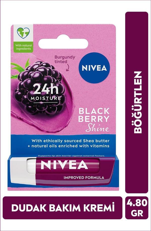 Nivea Böğürtlen Dudak Bakım Kremi 4,8 gr - Image 1