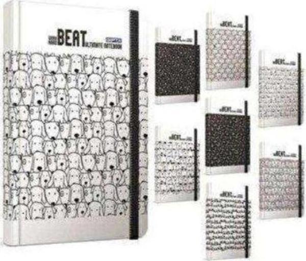 Gıpta Beat 13X21 120 Yp Çizgisiz İp Dikiş Sert Kpk Butik Defter - Image 1