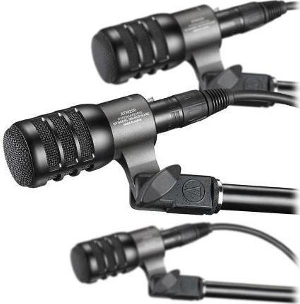 Audio-Technica ATM230PK 3 lü Paket Hiper Kardioid Dinamik Enstruman Mikrofonu - Image 1