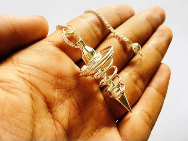 Sahi Aksesuar 14 Ayar Altın Kaplama Pirinç Gold Pandül - Sarkaç 03 - Image 1