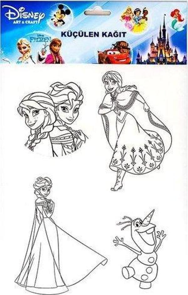 The Walt Disney Elsa 1 Baskılı 7 Times A4 - Image 1