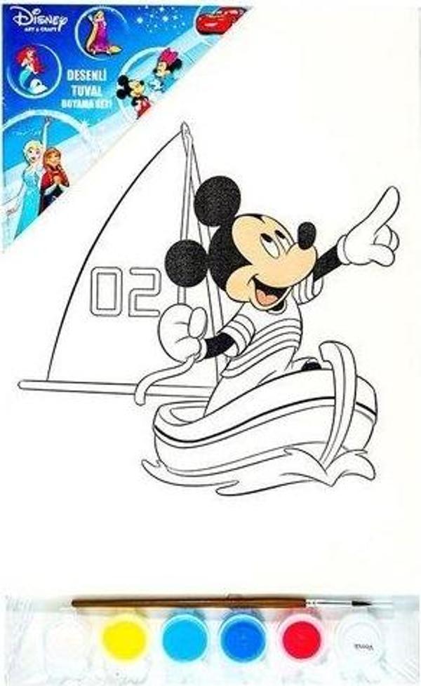 The Walt Disney Mickey Mouse Baskılı Tuval 25x35cm - Image 1