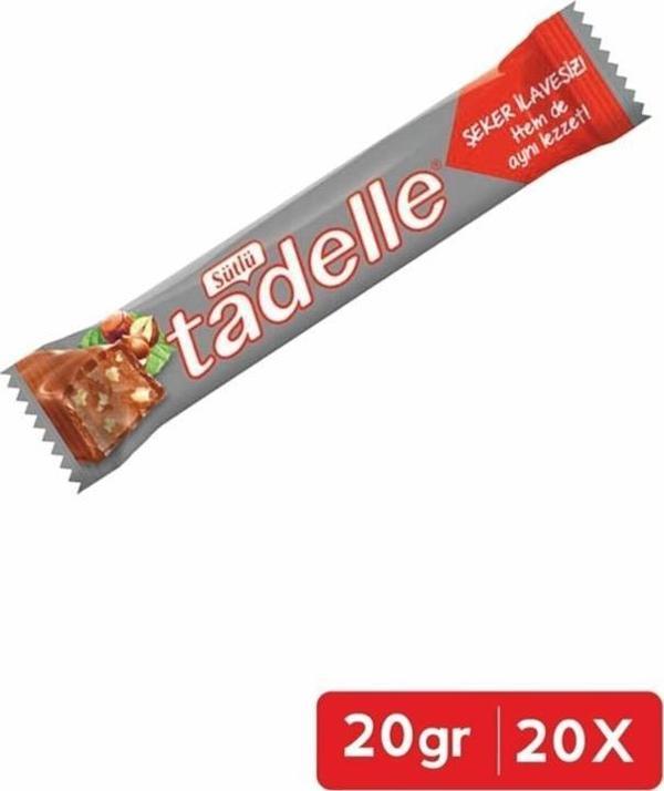 Şekersiz Sütlü Çikolata 20 gr (20 ADET) - Image 1