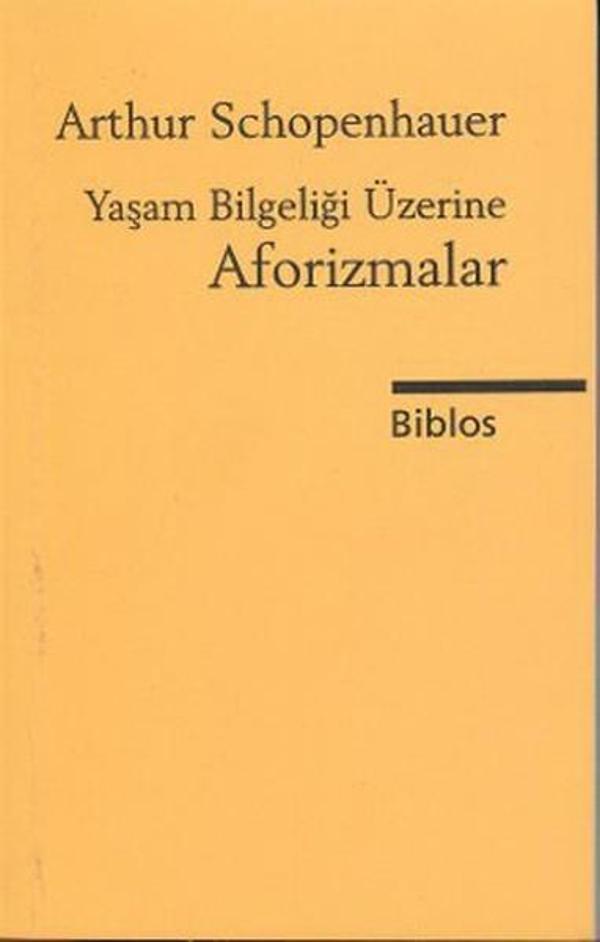 Yaşam Bilgeliği Üzerine Aforizmalar - Biblos - Image 1