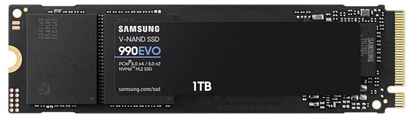 SAMSUNG MZ-V9E1T0BW, 990 EVO, 1TB, 5000/4200, Gen4, NVMe PCIe M.2, SSD - Image 1