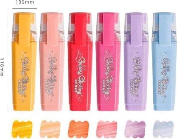 Chosch Fosforlu Galaxy Glinting Fosforlu 6'lı Set - Image 1
