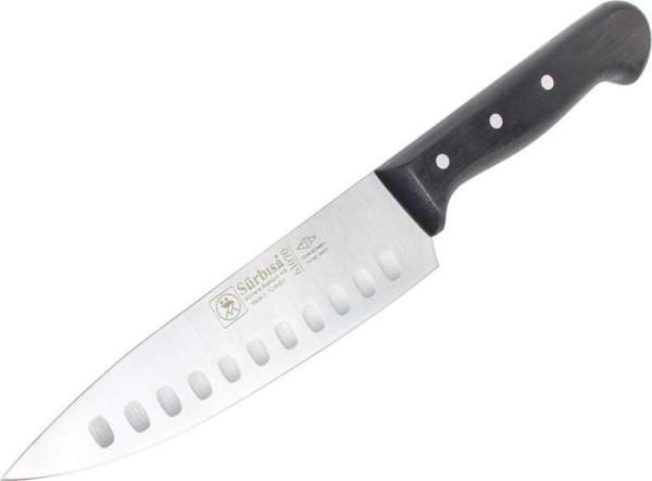 Sürbisa 61070 Oluklu Şef Aşçı Bıçağı 17.5 Cm - Image 1
