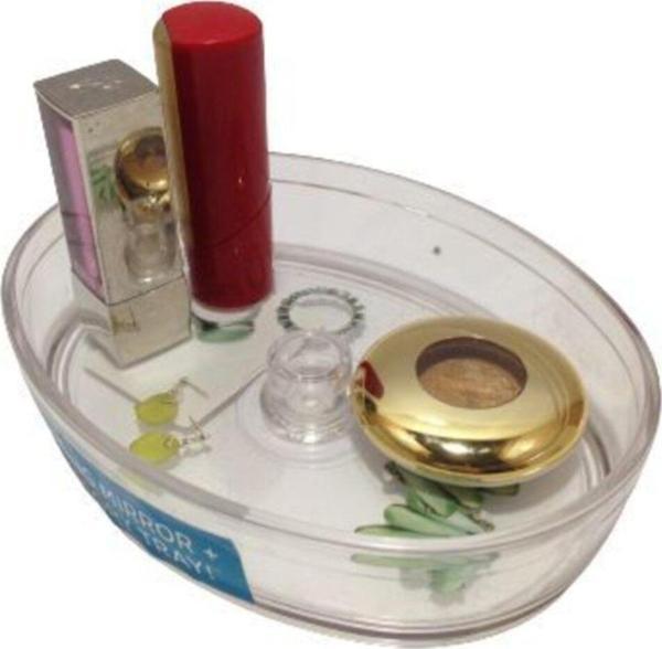Bosphorus Çekmece Içi Kozmetik Ve Takı Düzenleyici Oval 18X11X3Cm - Image 1
